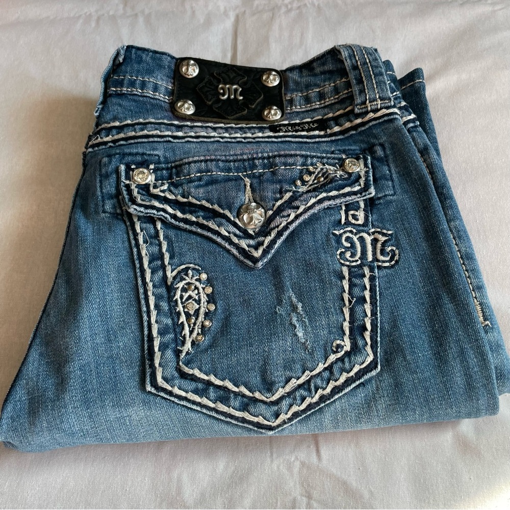 Miss Me Womens Boot Cut Jeans - Size 32
